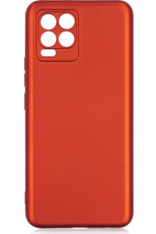 Realme 8 Pro Kılıf Esnek Yapılı İnce Slim Silikon Kapak Ryc/premier Kirmizi