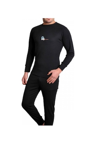 Thermo Baby Thermoekstra Termal Içlik Seti Unisex Destekli -20 Derece Siyah