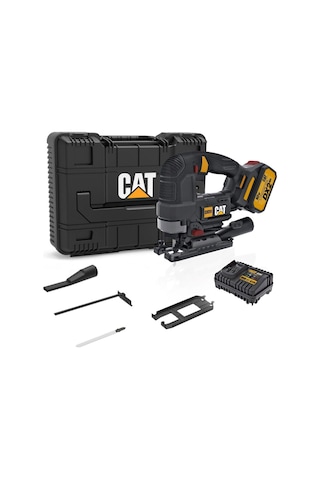 Cat DX51 18 V / 4.0 Ah Li-ion Tek Akülü Profesyonel Kömürsüz Dekupaj Testere
