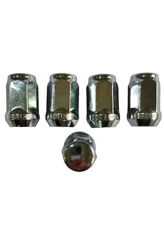 Bijon Somunu Krom Kaplı M14x1.5 - Aa 19mm Boy 35 Mm, 5adet Somun