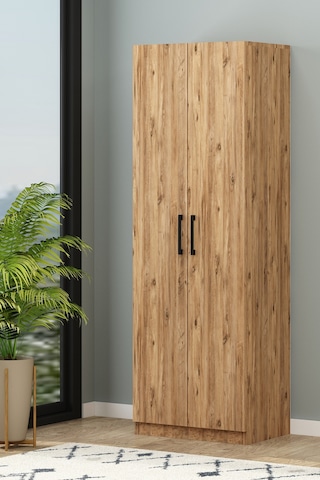 Tiba Erzak Dolabı 4 Raflı 180 Cm Çok Amaçlı Dolap Banyo Dolabı Atlantik Çam Atlantik Çam