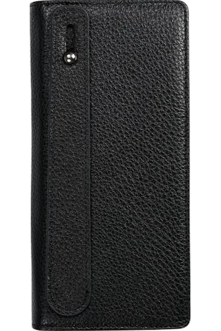 Mft Leather Hakiki Deri Unisex Telefon Bölmeli Cüzdan Golden 3367 Flother Siyah