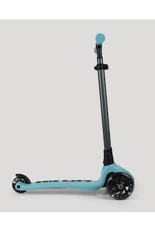 Let's Ride Two Işıklı Katlanabilir 3 Tekerlekli Scooter Turkuaz