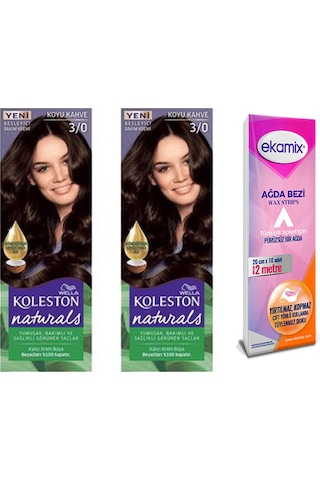 Koleston Naturals Tüp Boya 3 - 0 Koyu Kahve 2 Adet