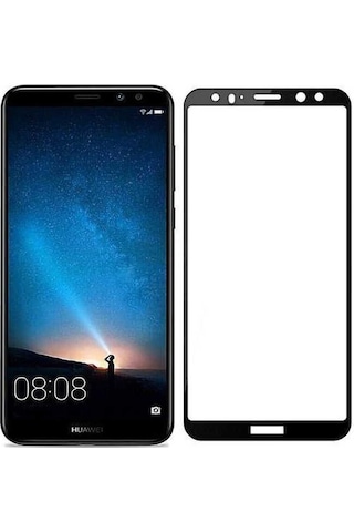 Mobilteam Huawei Mate 10 Lite Uyumlu Davin 5d Cam Ekran Koruyucu