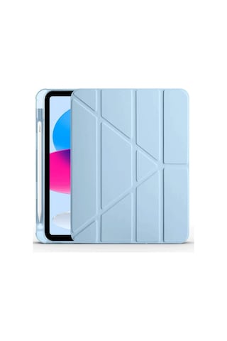 Cisteen Apple iPad Uyumlu A16 2025 10.9 11.nesil Kılıf Kalemlikli Standlı Sağlamtablet Kılıfı Kapaklı Kılıf