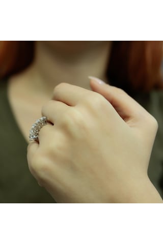 Lova F Renk 0,83 Karat Pırlanta Beştaş Yüzük - 1050223