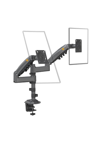 North Bayou Nb H180 Ergonomik Profesyonel 17-35 İnç Gazlı Yaylı Monitör Kolu