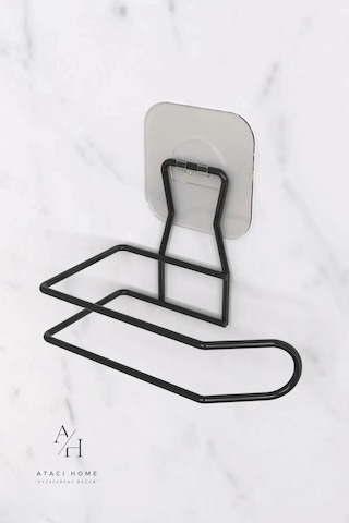 Atacı Sticker Yapışkanlı Dekoratif Tuvalet Kağıdı Tutacağıı