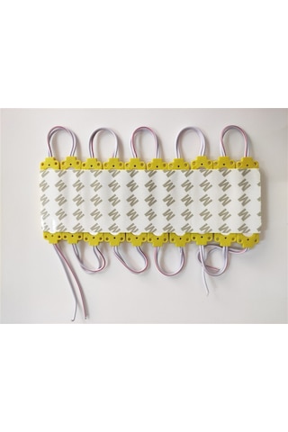 Replax Parmak Cob Led Turuncu 12 Volt Su Geçirmez 10,lu 3m Bantlı