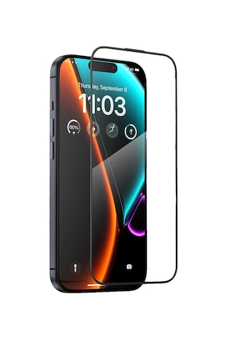 Bufalo Apple iPhone 15 Uyumlu Esd Anti Static Cam Ekran Koruyucu