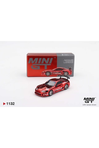 Mini Gt Toyota Supra A80 Top Secret Gt-300 Top Secret Red Chrome 1132 1/64 2026