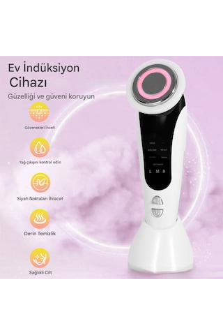 7 Program Boyun Ve Yüz Germe Sarkma Kırışıklık Ems Güzellik Ve Yüz Germe Masaj Cihazı
