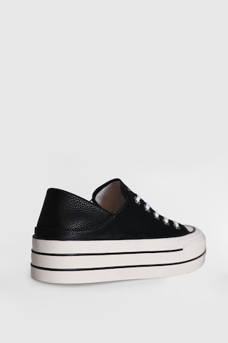 Lufian Pamela Kadın Sneaker Ayakkabı Siyah Siyah 121230091100100