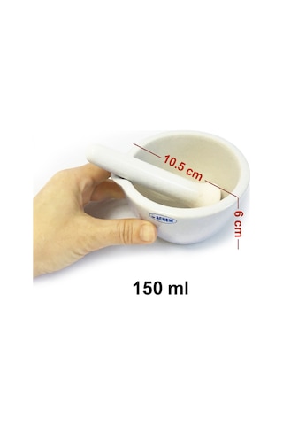 Achem Porselen Havan 150 ML