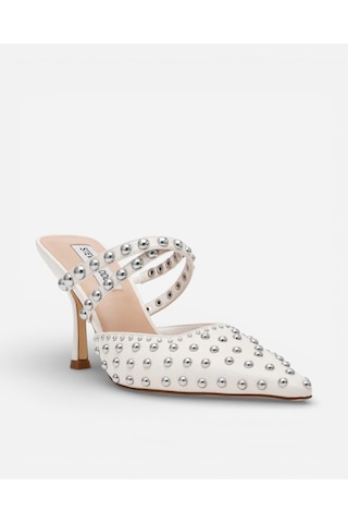 Steve Madden Brecker Ivory Kadın Ivory Topuklu Ayakkabı Brecker Ivory Beyaz