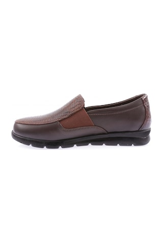 Dgn 730-23y Kadin Lastik Detayli Comfort Ayakkabi 730-692-R13867 Kahverengi