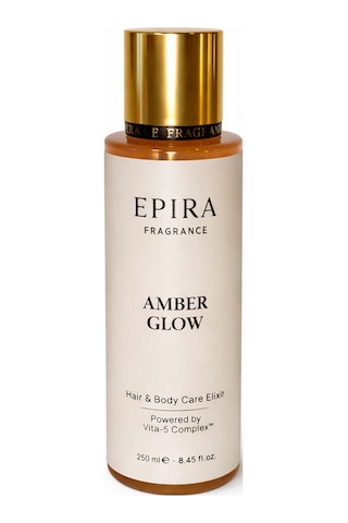 Epıra Amber Glow Yoğun Kalıcı Saç Ve Vücut Spreyi - Vita-5 Complex İle Güçlendirilmiş Vitaminli Bakım Ve Işıltı 250ml