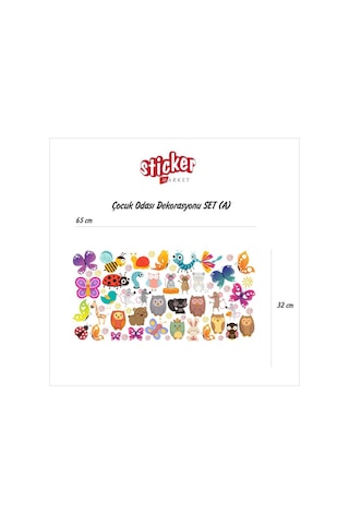 Çocuk Odası Sticker Set A