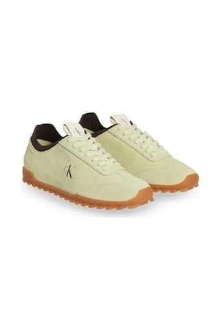 Calvin Klein Low Profıle Runner Mg Sue Yeşil Kadın Sneaker 000000000102245970 Yeşil