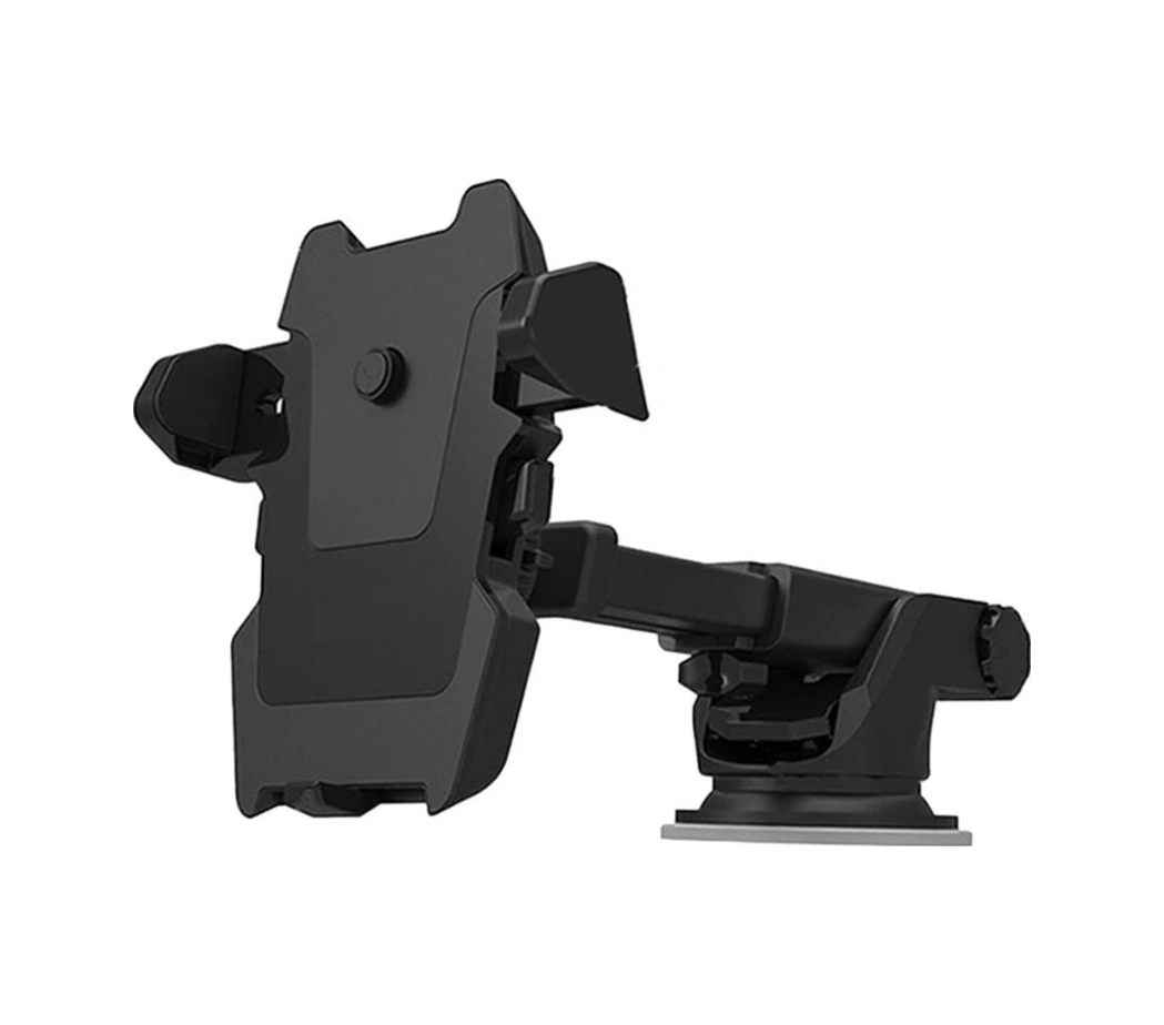 Torpido Üstü Teleskopik Araç Telefon Tutucu Kahverengi