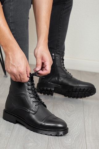 Daxtors D402 Hakiki Deri Soğuk Geçirmez Kışlık Erkek Bot Kauçuk Taban 22kdaat10000005-53 001