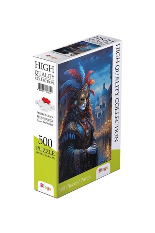 Btoys 500 Parça Puzzle Maskeli Şaman 9051