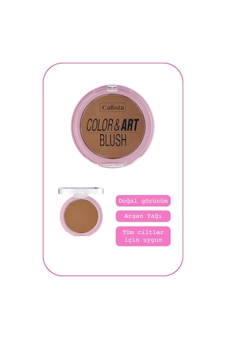 Callista Color Art Blush Allık 140 Bronzed Babe