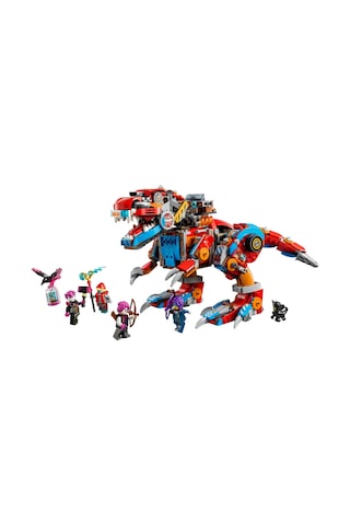 LEGO® DREAMZzz™ Cooper’ın Robot Dinozoru C-Rex 71484 – 9 Yaş ve Üzeri 4 Minifigür ve T. rex Modeli İçeren Yaratıcı Oyuncak Yapım Seti(917P)