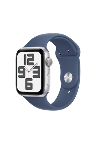 Apple Watch SE GPS + Cellular 44 MM Alüminyum Kasa Spor Kordon M/L Akıllı Saat (Apple Türkiye Garantili)