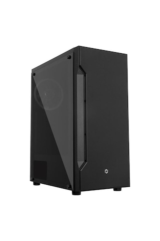 Frisby FC-8945G 500W 1 XRGB Led Şerit Oyuncu Mid Tower Bilgisayar Kasası Siyah