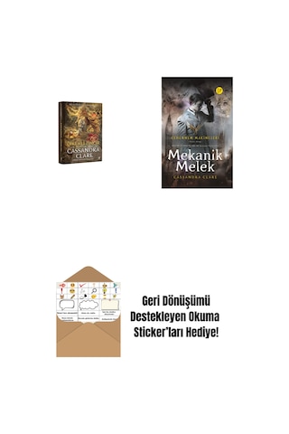 Dikenli Zincir Ciltli + Mekanik Melek Ciltli + Okuma Sticker'ları
