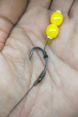 Yüzen 10 Mm Çift Janjan Boncuklu Rig Takımı 5 Li Set #1