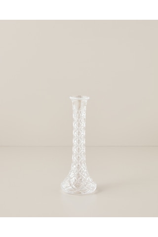 English Home Alesa Cam Vazo 25 Cm Şeffaf