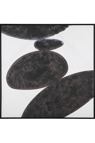 Thaı Stone Çerçeveli Yağlıboya Tablo 100x100 Cm
