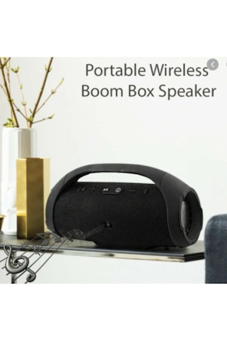 Abatech Boombox Taşınabilir Bluetooth Hoparlör Ses Bombası