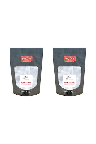 1 Kg X 2 Paket Yazar Mısır Nişastası