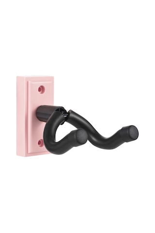 Ranyeek Pembe Gitar Duvar Asma Aleti - Ukulele, Mandolin Ve Gitar İçin Uygun - Abs+metal+silikon Malzeme Pembe