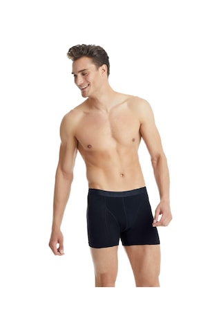 Blackspade Aura Organik 2'li Paket Extra Konfor Özel Erkek Boxer Siyah