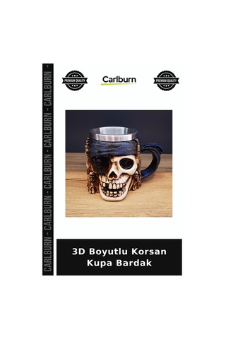 3d Boyutlu Korsan Kupa Bardak İlginç Tasarım Arkadaşa Hediye Alışılmışın Dışında Çok Renkli