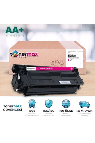Hp 508a Cf363a Kırmızı Uyumlu Toner Aa Plus / Color Laserjet Enterprise M552 / M553 / Mfp M577