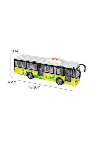 Oyuncak Otobüs Sesli Işıklı Kapıları Açılan