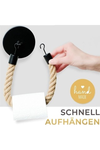 Tongxida Endüstriyel Banyo Tutucusu, Siyah, 1 Adet, Kenevir İplikli, Mutfak/çamaşır Yeri Kullanımı Diğer