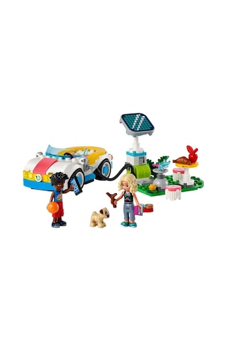 LEGO® Friends Elektrikli Araba ve Şarj İstasyonu 42609 6+ Yaratıcı Oyuncak Yapım Seti - 170 Parça