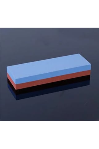 Pazly Çift Taraflı Bilenmiş Mutfak Bileme Taşı 400x1000mm, Beyaz Korundum, 620g, Ev Kullanım İçin