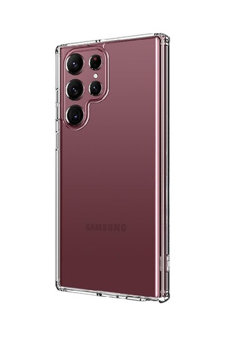 Samsung Galaxy Uyumlu S23 Ultra Kılıf 2mm Anti Shock Silikon