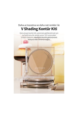 Doğal Görünüm Sunan 3 Lü Kontür Kiti Perıpera V Shading 001 Natural Brown