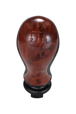 Samdoo Citroen Vites Topuzu - Kolay Montaj, Peugeot Uyumlu, Ahşap Desenli Kahverengi