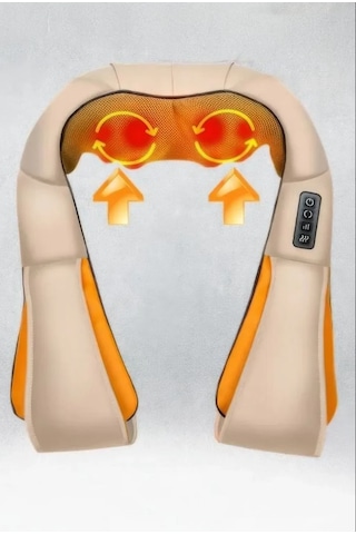 Qasul Ovmalı Asmalı Boyun Sırt Ve Vücut Masajı Güçlü Ovmalı Masaj Aleti Krem