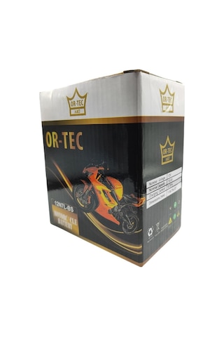 Ortec 12v 7ah 12n7l-bs Motosiklet Aküsü